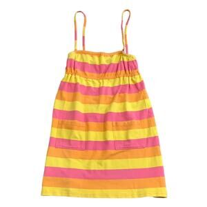 Lilly Pulitzer Yellow Striped Sun Dress